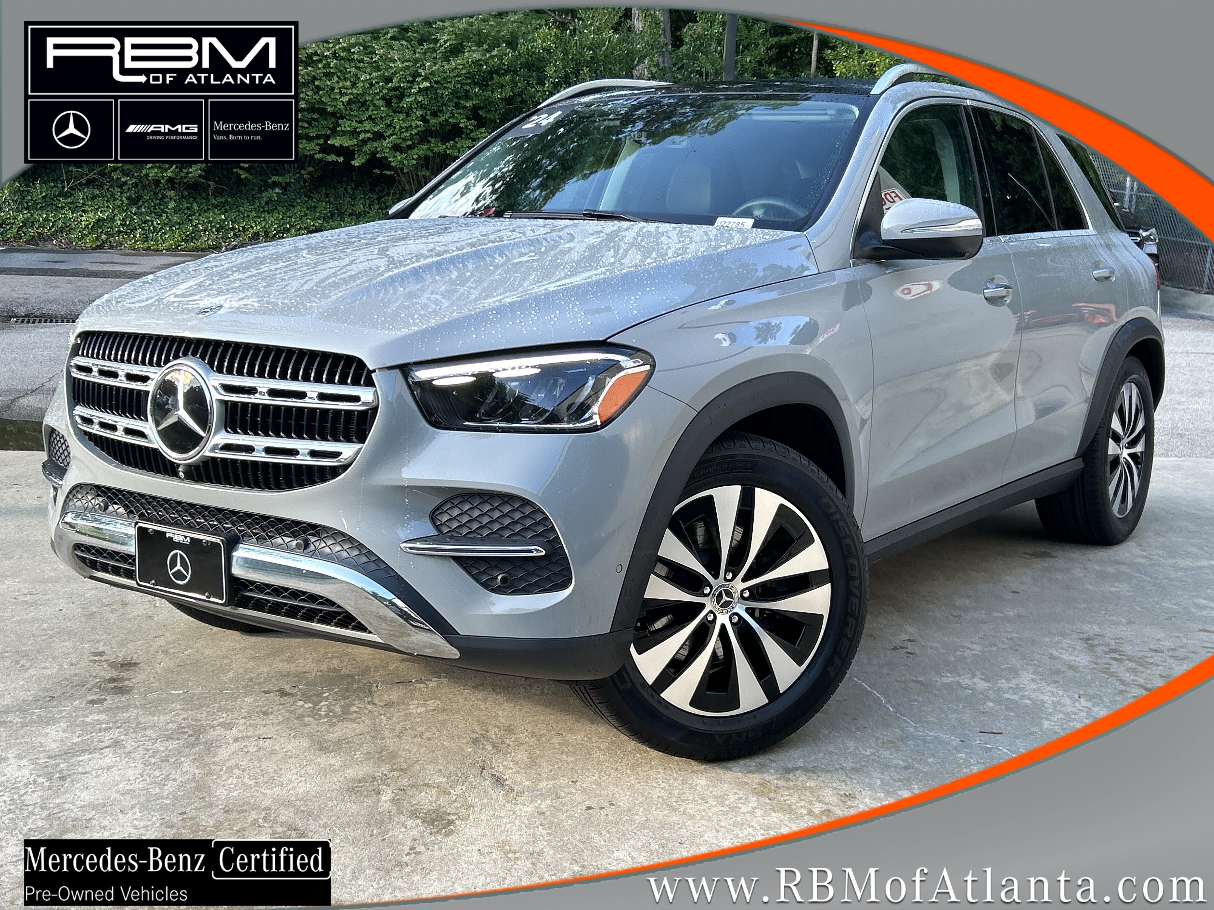 Certified Used 2024 MANUFAKTUR Alpine Grey Mercedes-Benz GLE 350 4MATIC® SUV image 1