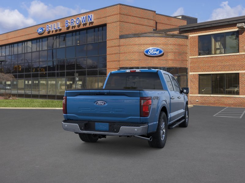 New 2025 Atlas Blue Metallic Ford XLT image 8