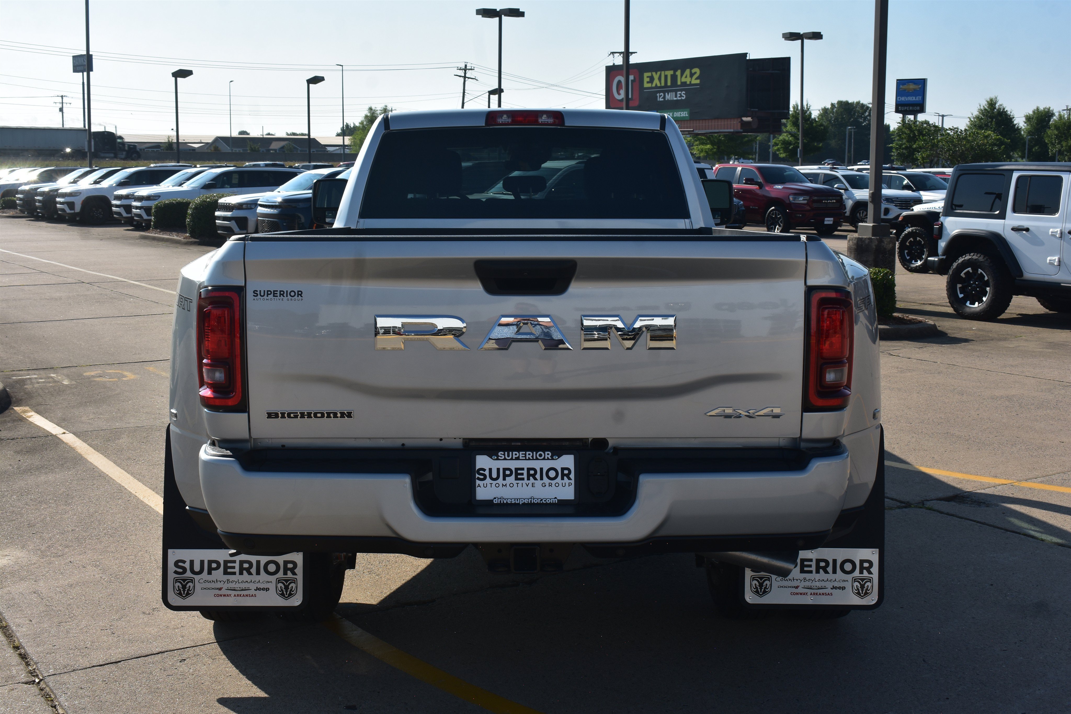 New 2026 Silver-Zynith Exterior Paint RAM Big Horn image 6