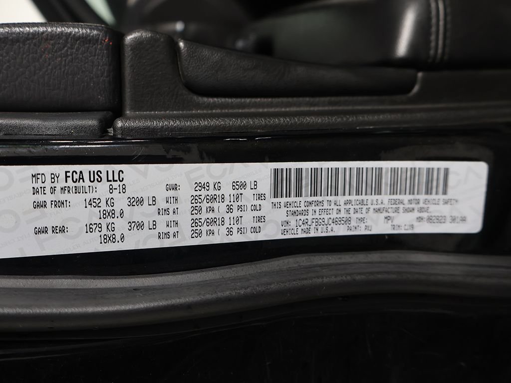 Used 2018 Black Jeep Limited image 48