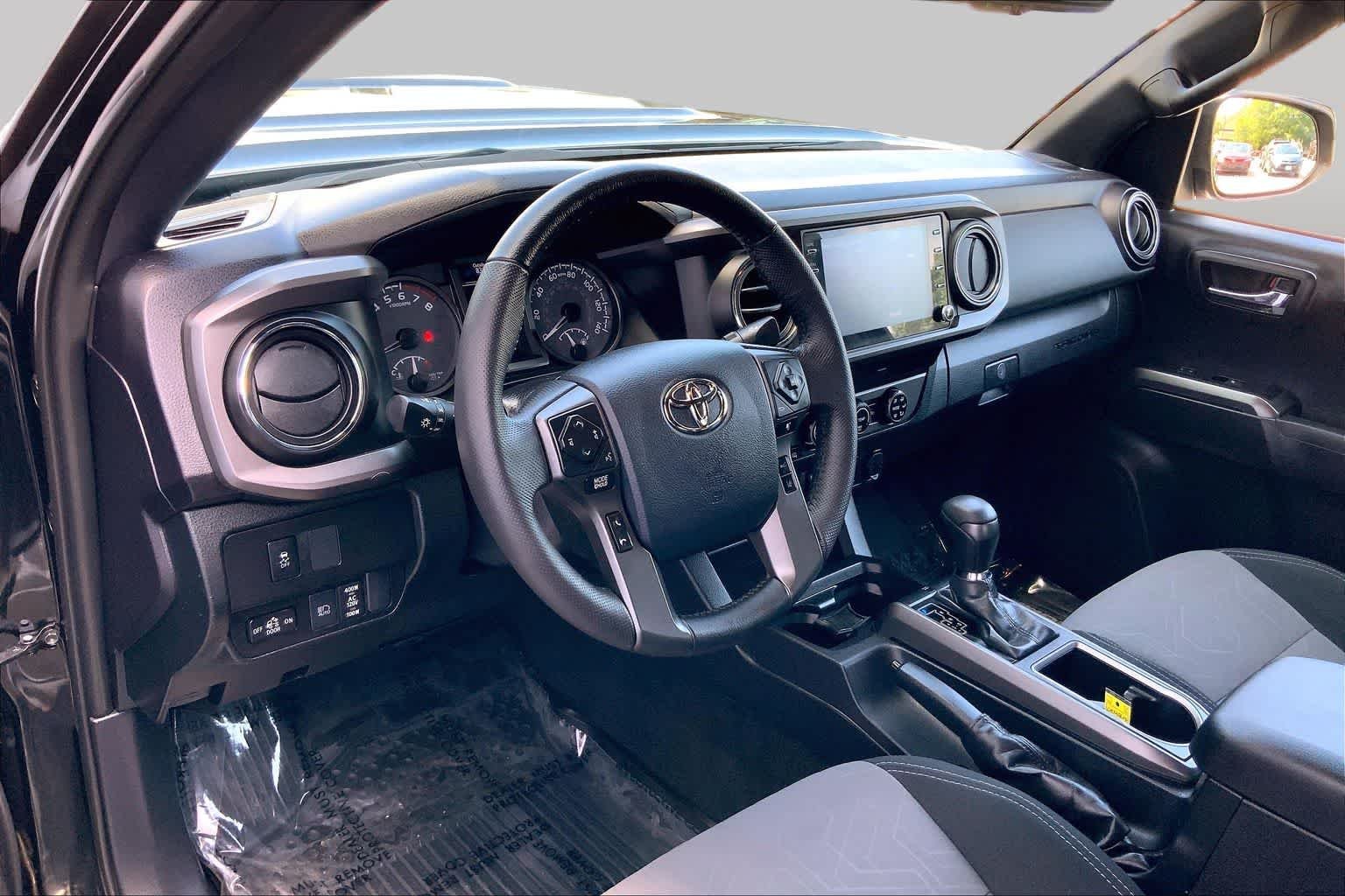 Used 2020 Midnight Black Metallic Toyota TRD Sport image 17