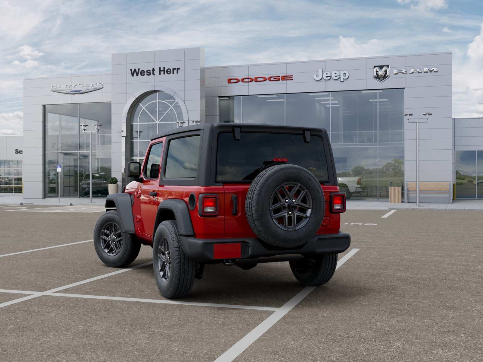 New 2026 Firecracker Red Clearcoat Jeep Sport S image 15