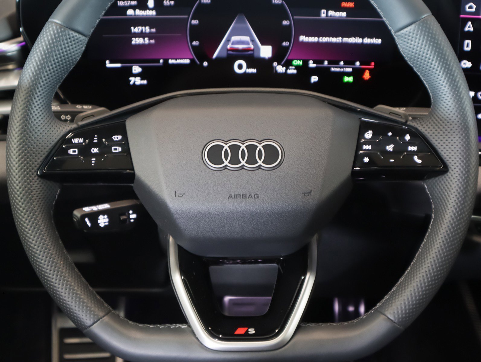 Used 2025 Glacier White Metallic Audi Premium Plus image 19