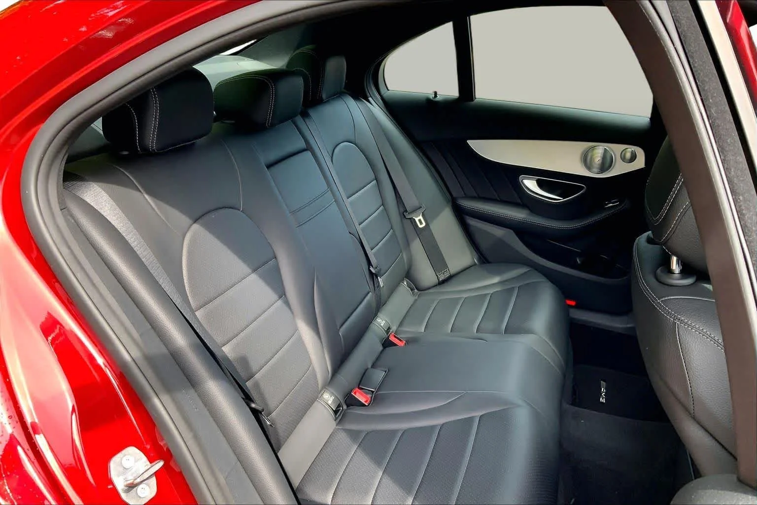 Used 2018 designo Cardinal Red Metallic Mercedes-Benz C 300 image 20