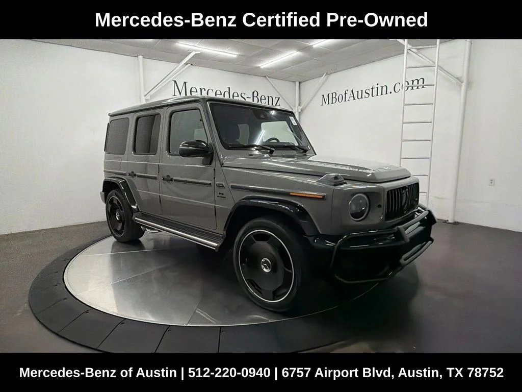 Certified Used 2023 Silver Mercedes-Benz G 63 AMG® image 1