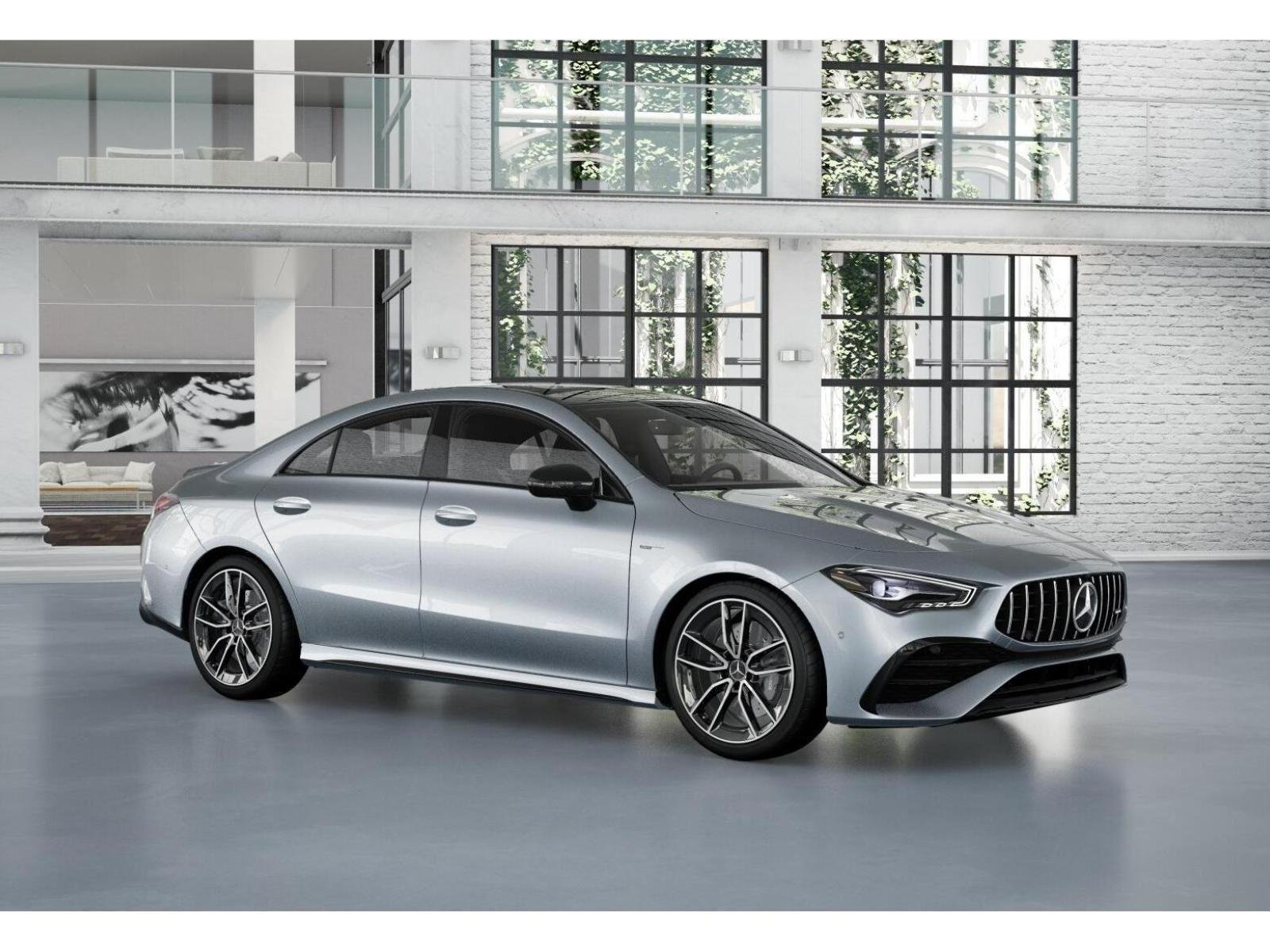 New 2026 Cirrus Silver Metallic Mercedes-Benz AMG® CLA 35 4MATIC® Coupe image 12