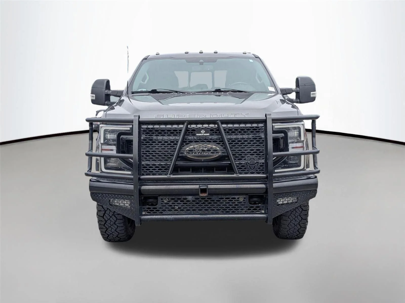 Used 2021 Carbonized Gray Metallic Ford LARIAT image 2