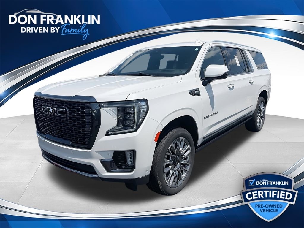 Certified Used 2023 White GMC Denali Ultimate image 1