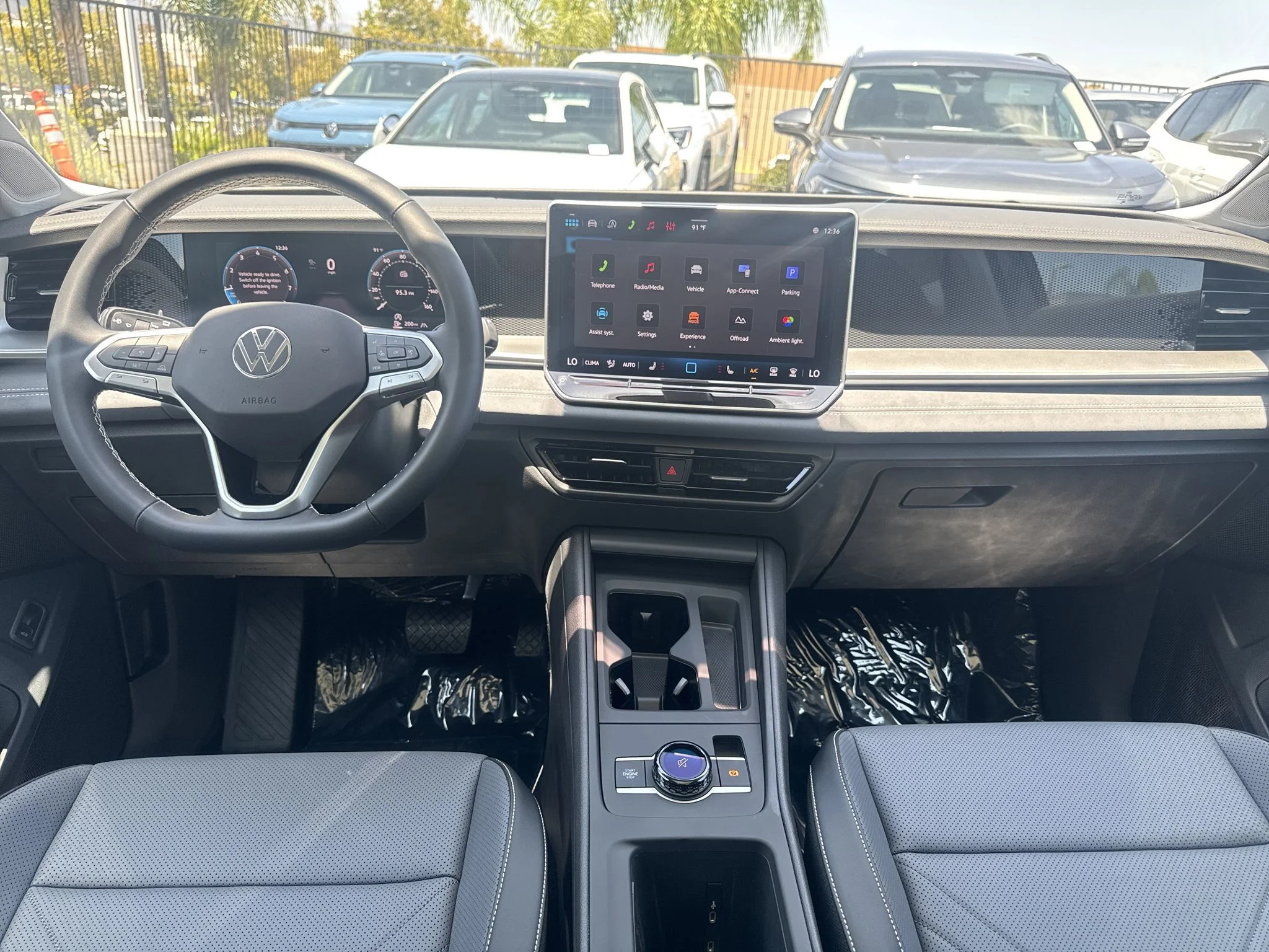 New 2026 Platinum Gray Metallic Volkswagen SE image 16