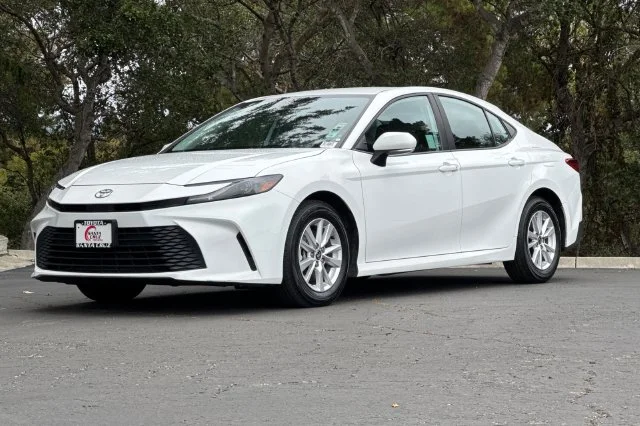 Certified Used 2025 White Toyota LE image 9