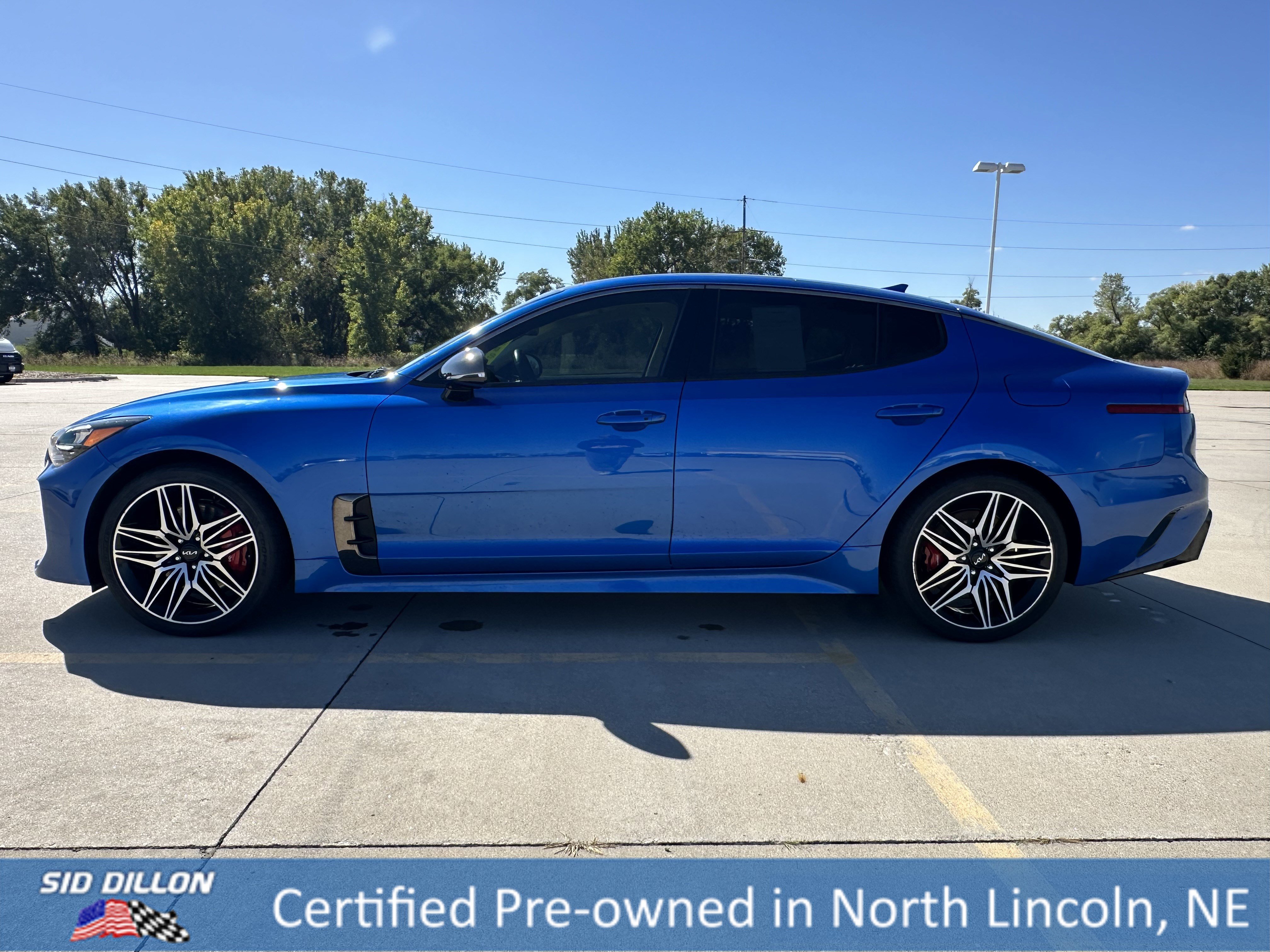 Certified Pre-Owned 2022 Kia Stinger GT1 4 Door Sedan in #10J1705A
