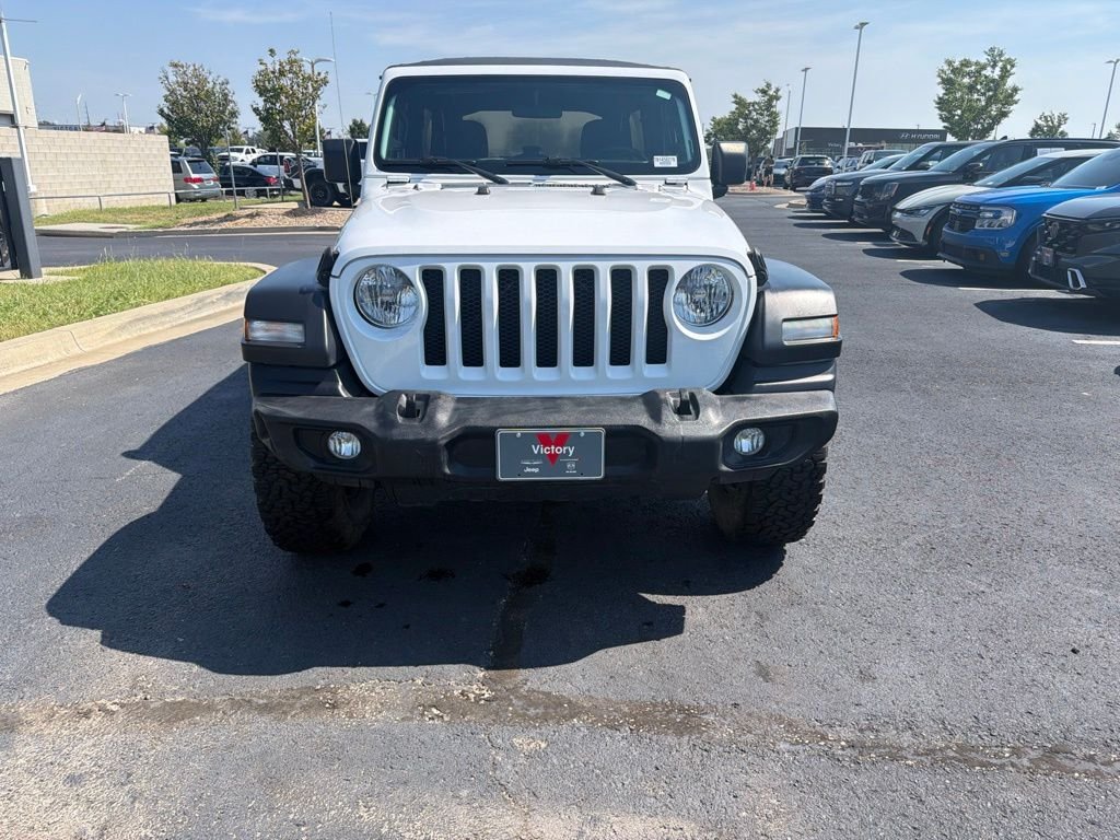 Used 2019 Jeep Wrangler Unlimited Sport S with VIN 1C4HJXDG1KW561341 for sale in Kansas City
