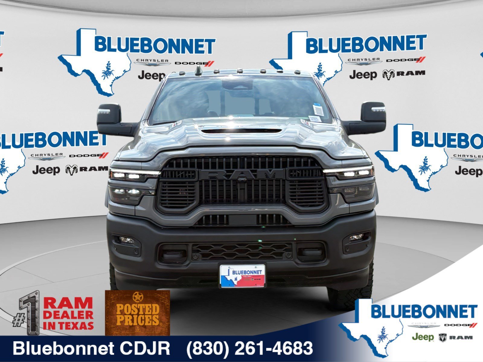 New 2027 Ceramic Gray Clear-Coat Paint RAM Rebel image 2