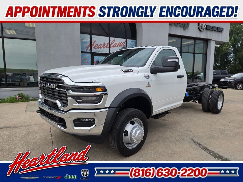 New 2026 Bright White Clearcoat RAM Tradesman image 1