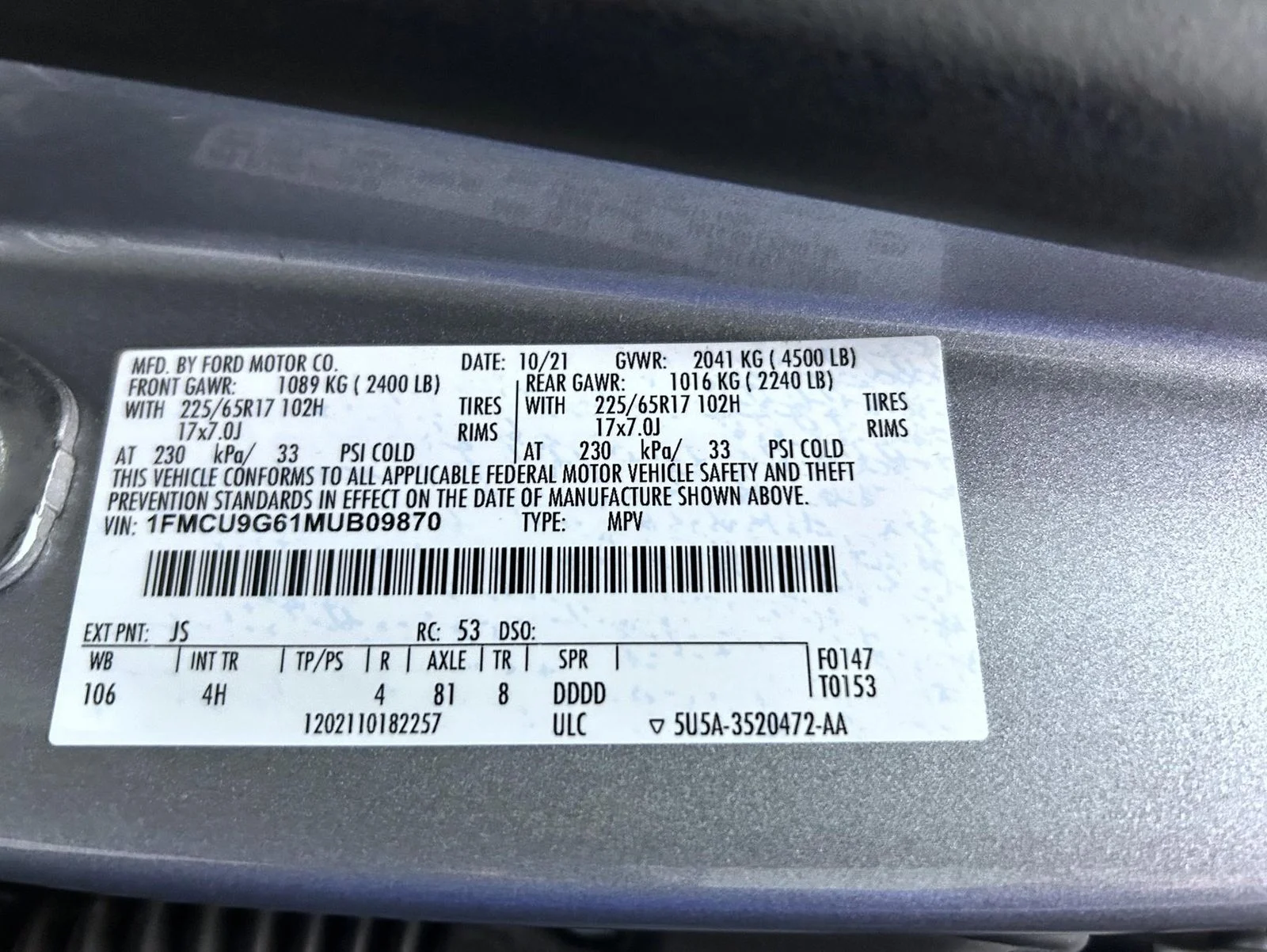Used 2021 Silver Ford SE image 25