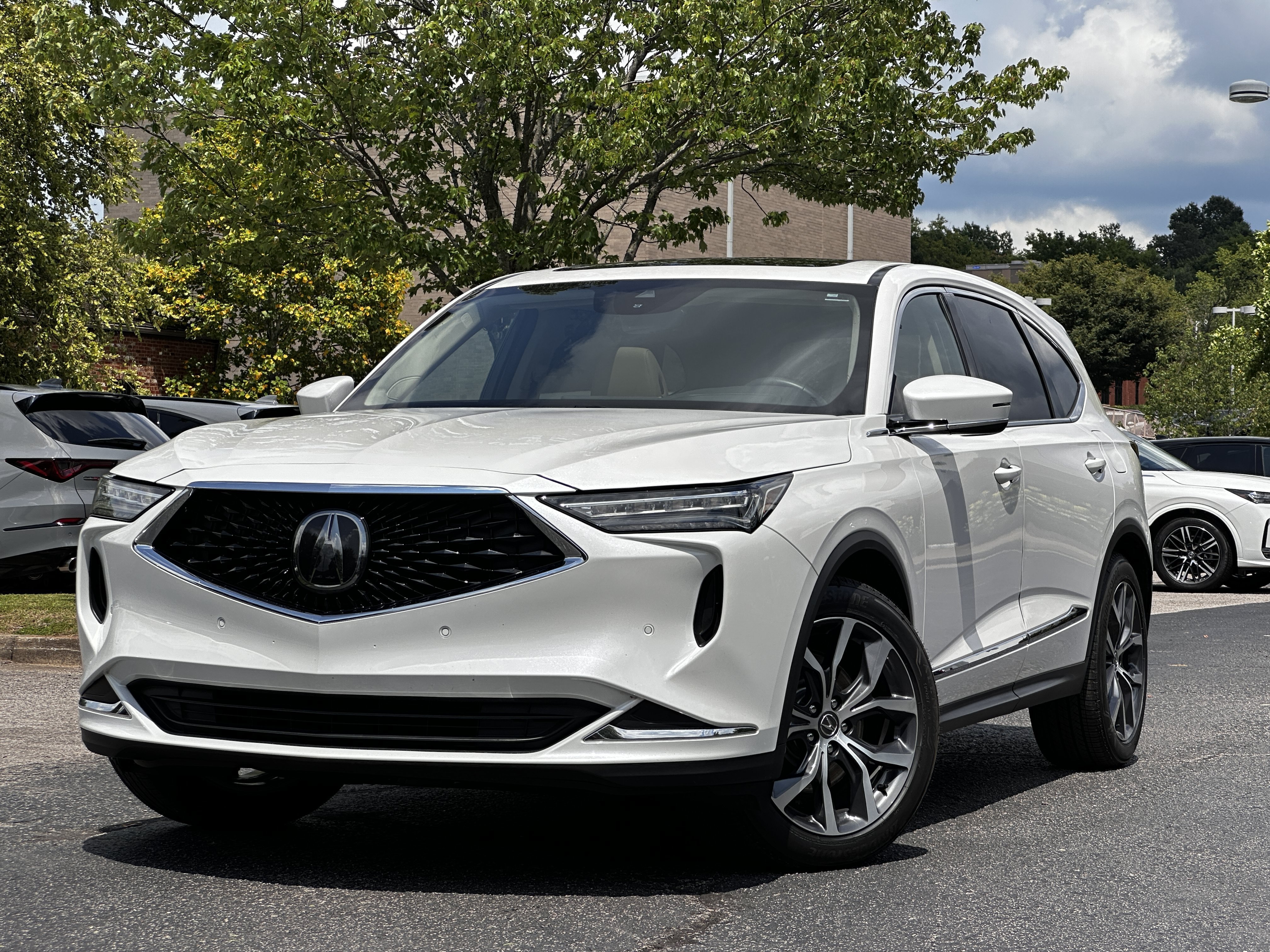 Used 2024 Platinum White Pearl Acura SH-AWD TECH image 21