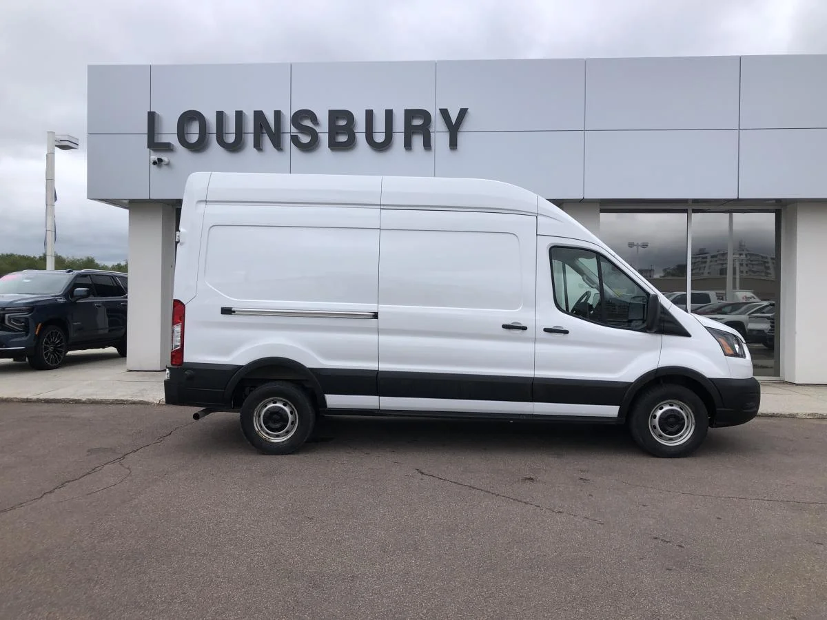 Used 2024 White Ford T-250 148" Hi Rf 9070 GVWR RWD image 2