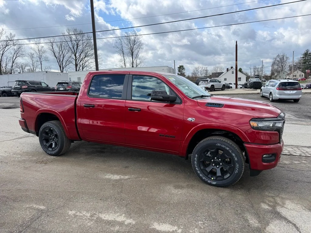 New 2026 Molten Red Pearl-Coat Exterior Paint RAM Big Horn/Lone Star image 5