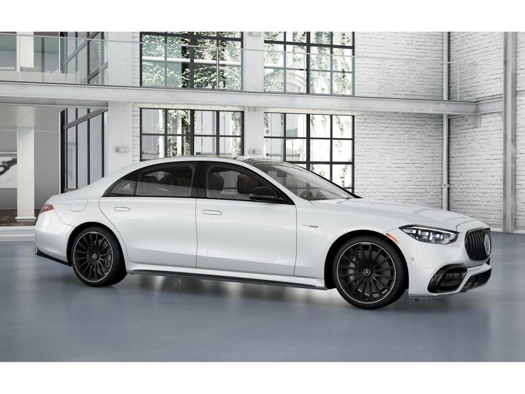 New 2026 MANUFAKTUR Moonlight White Metallic Mercedes-AMG S 63 E AMG® image 55