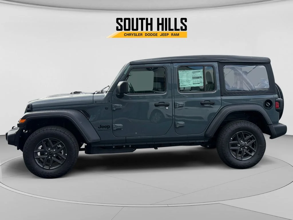 New 2026 Gray Jeep Sport image 2