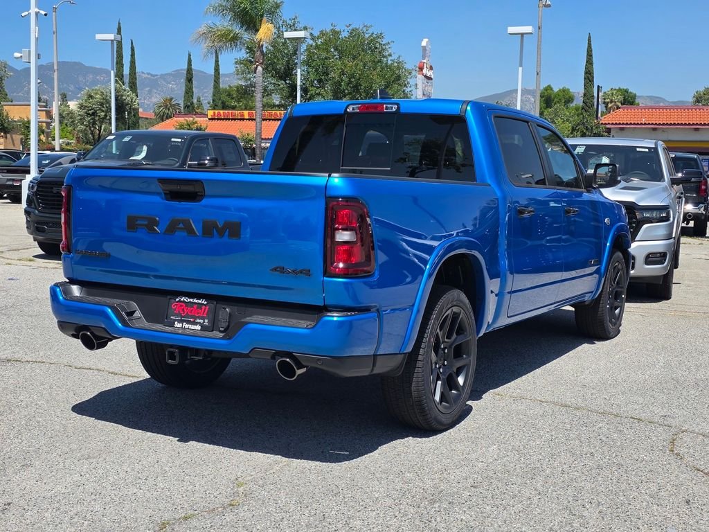 New 2026 Hydro Blue Pearl-Coat Exterior Paint RAM Laramie image 4