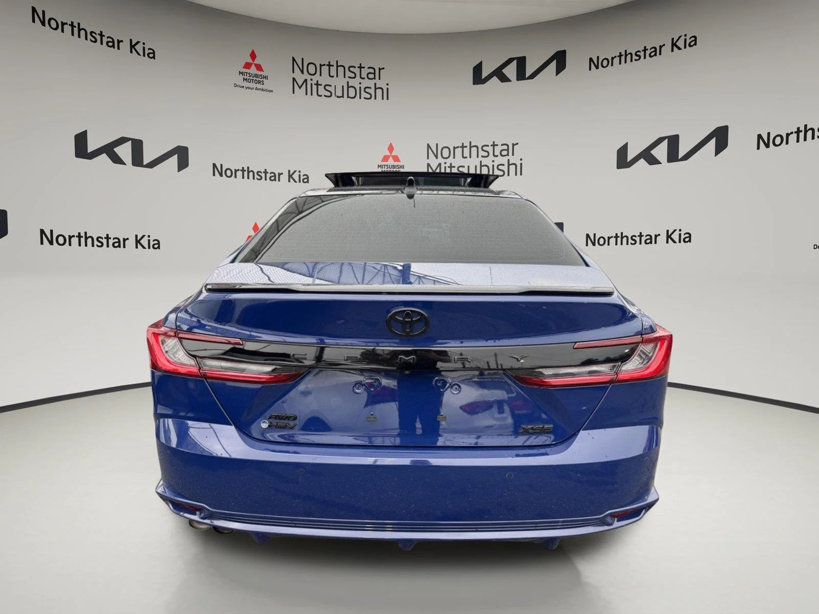 Used 2025 Reservoir Blue Toyota XSE image 3