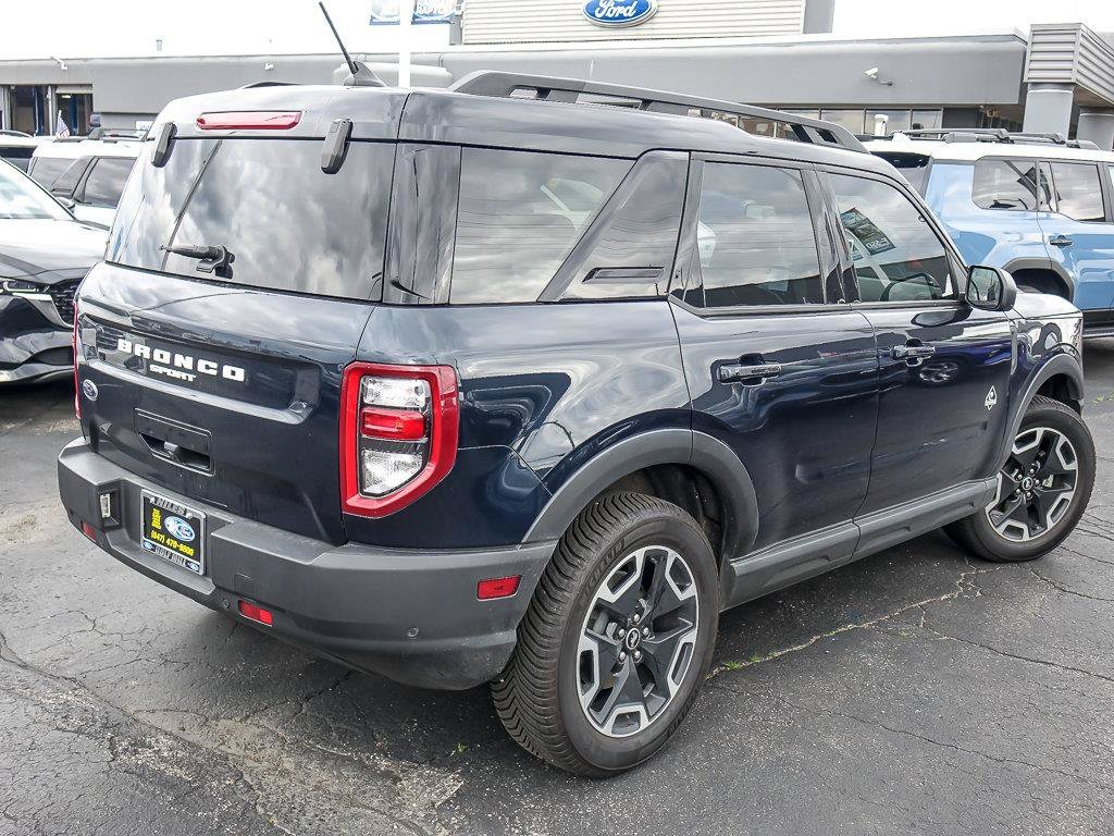 Used 2023 Alto Blue Metallic Tinted Clearcoat Ford Outer Banks image 10
