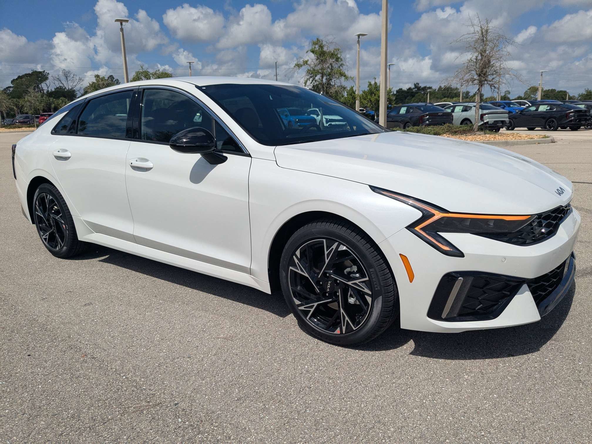 New 2026 Snow White Pearl Kia GT-Line FWD image 2