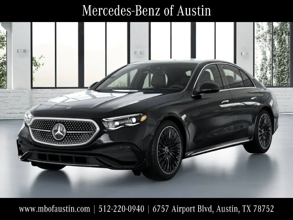 New 2027 Black Mercedes-Benz E 350 image 1
