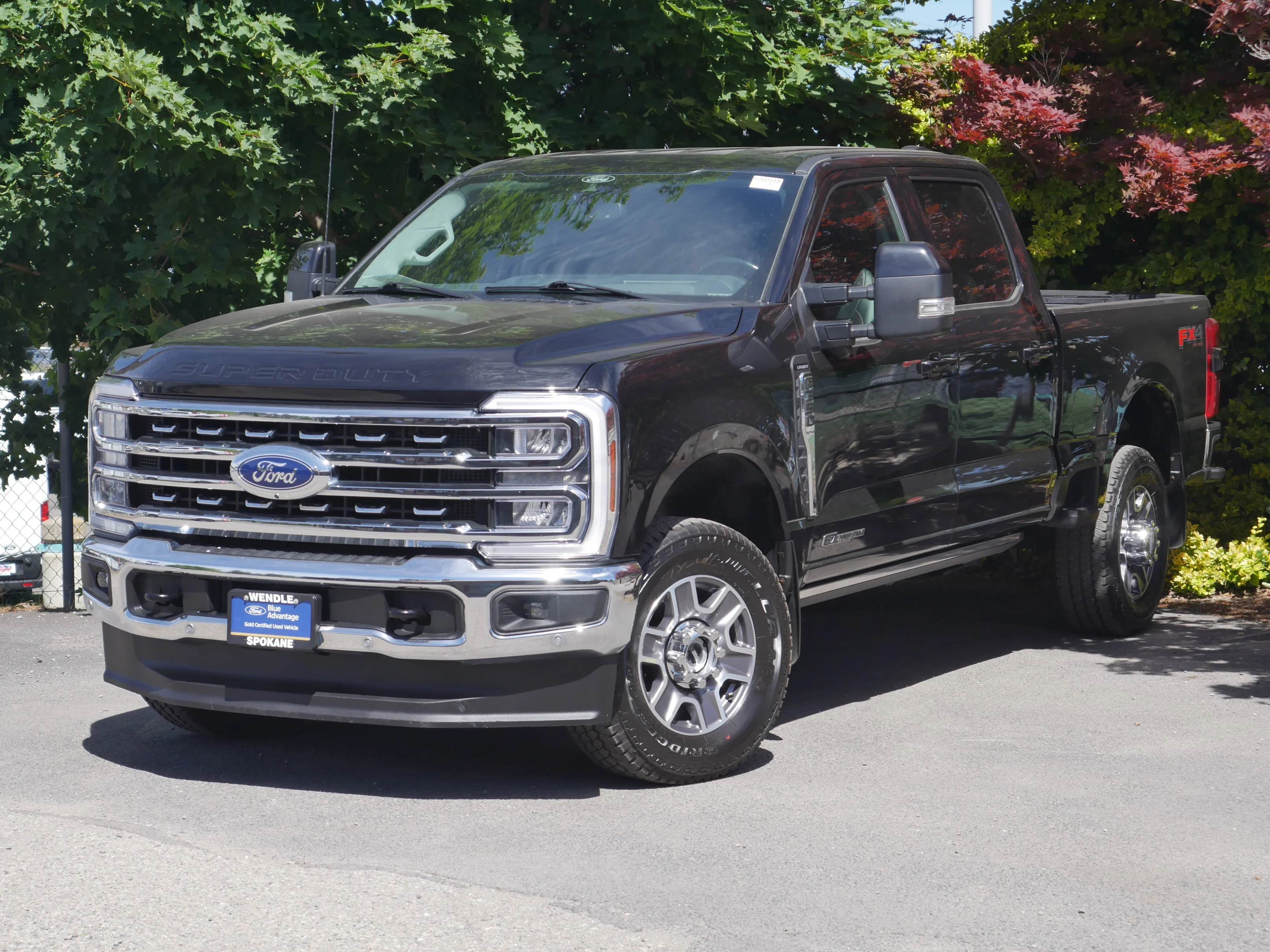 Certified Used 2024 Agate Black Metallic Ford LARIAT image 2