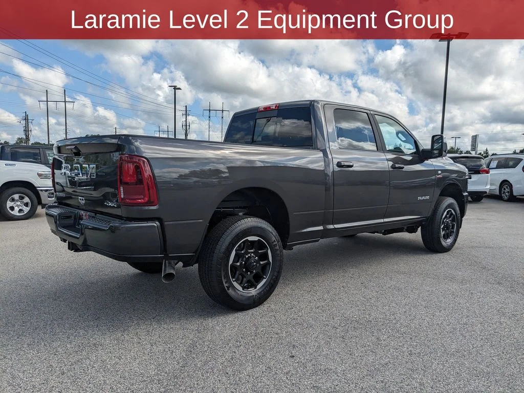 New 2025 Granite Crystal Metallic Clear-Coat Exterior Paint RAM Laramie image 6