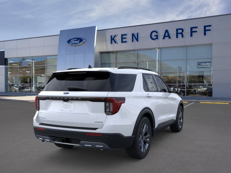 New 2026 Star White Metallic Tri-Coat Ford Active image 8