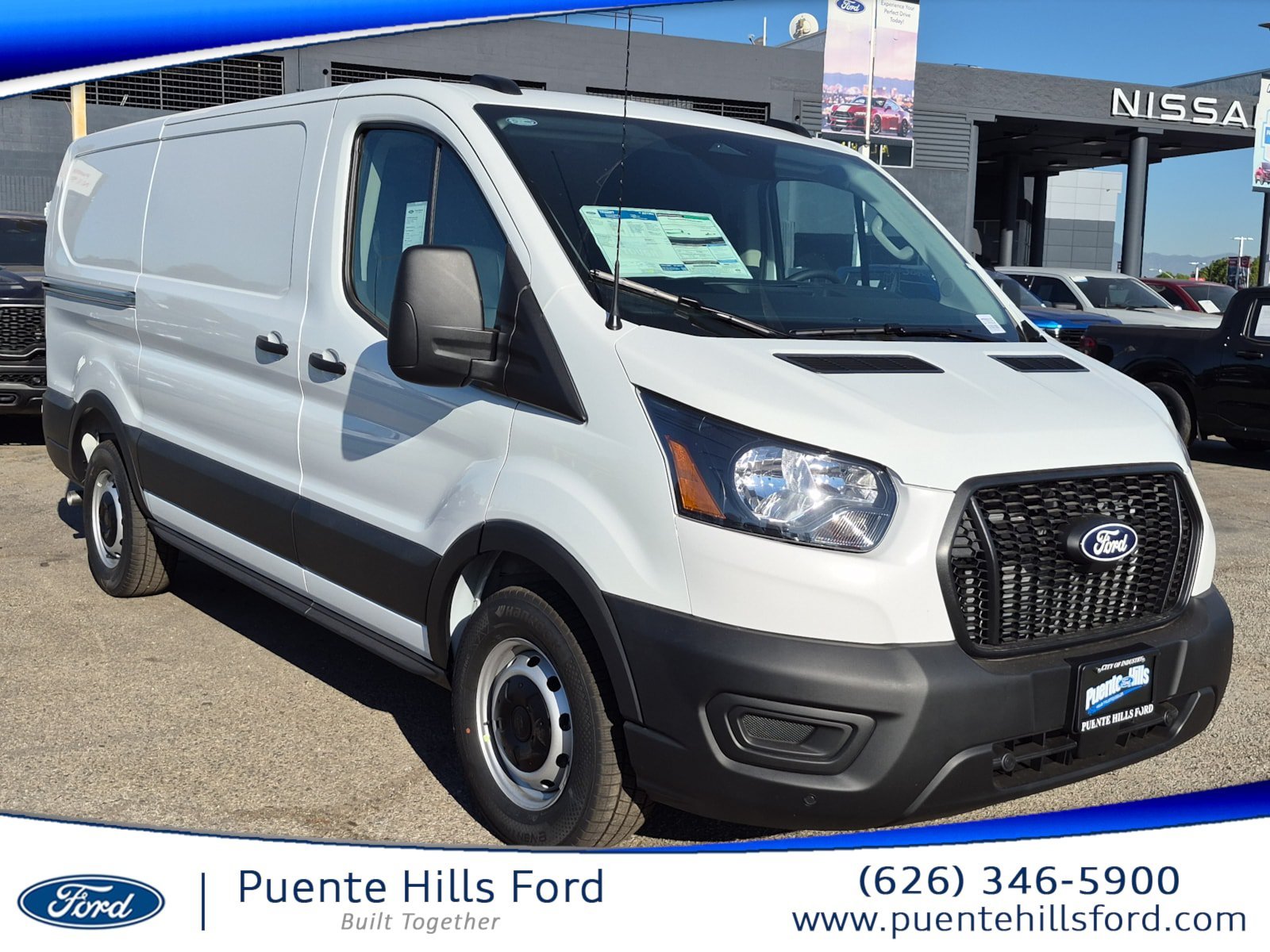 New 2027 Oxford White Ford Cargo Van image 1