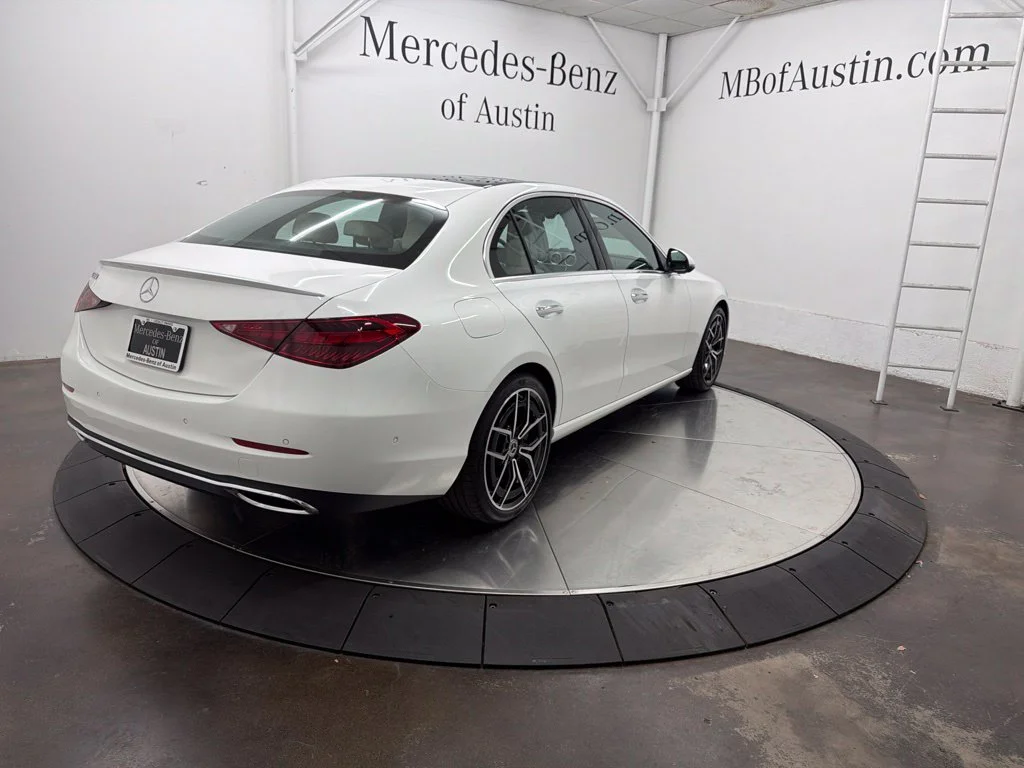 New 2027 White Mercedes-Benz C 300 image 7