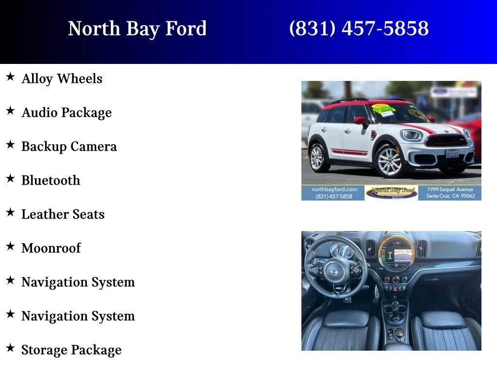 Used 2020 White MINI Base image 4
