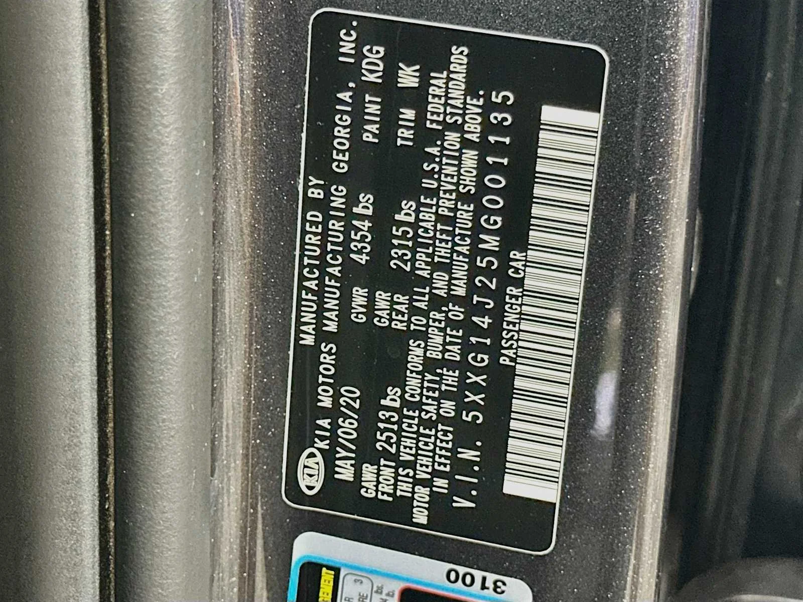 Used 2021 Gravity Gray Kia LXS image 28