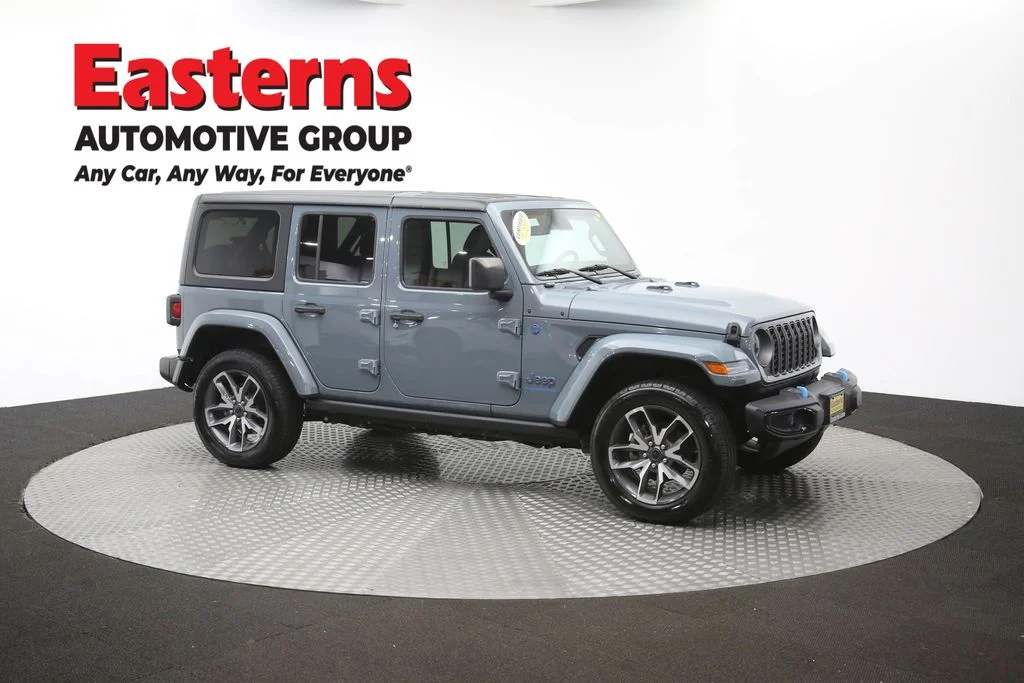 Used 2024 Gray Jeep Sport S 4xe image 48