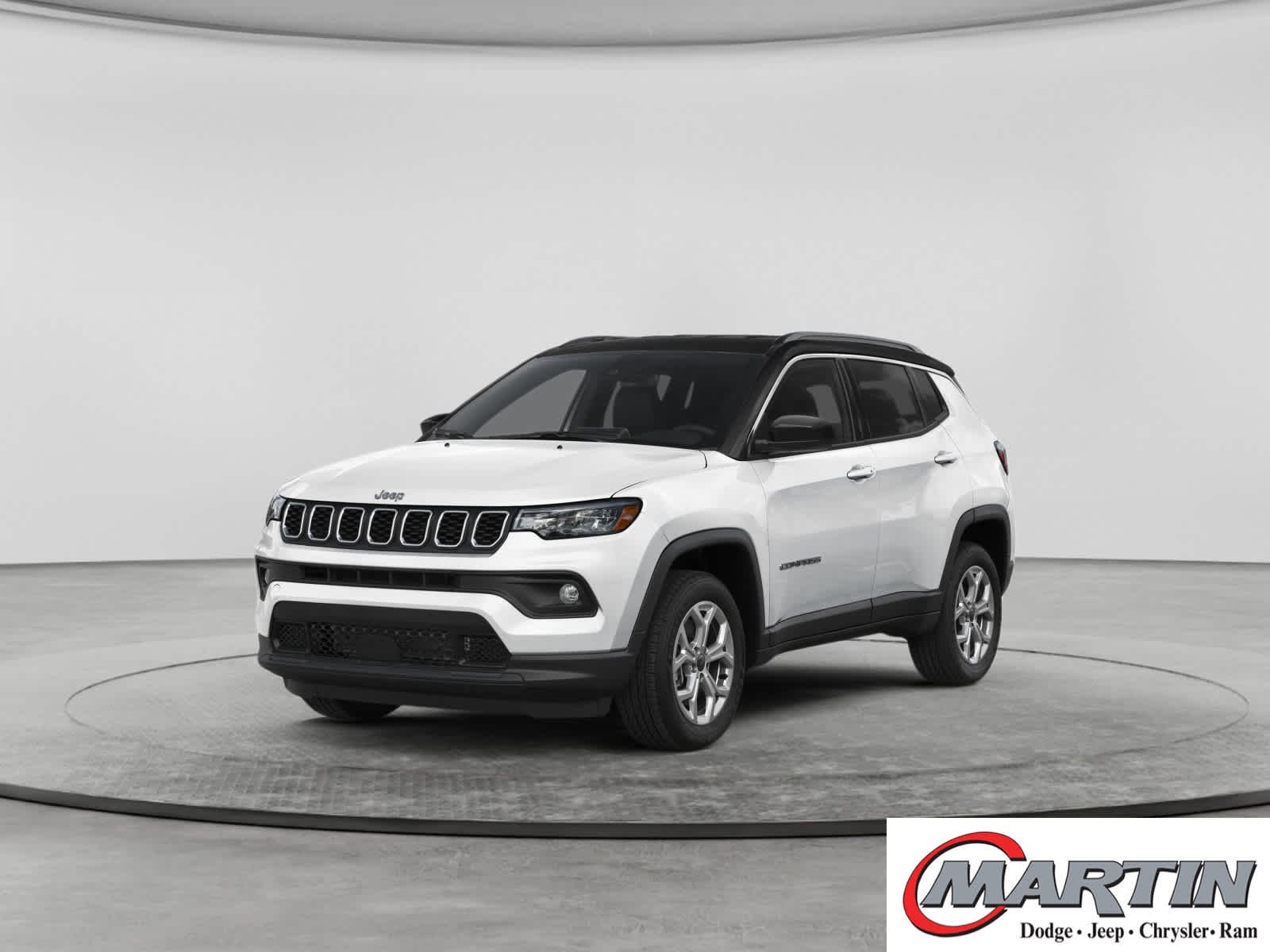 Used 2025 Bright White Clearcoat Jeep Latitude image 2