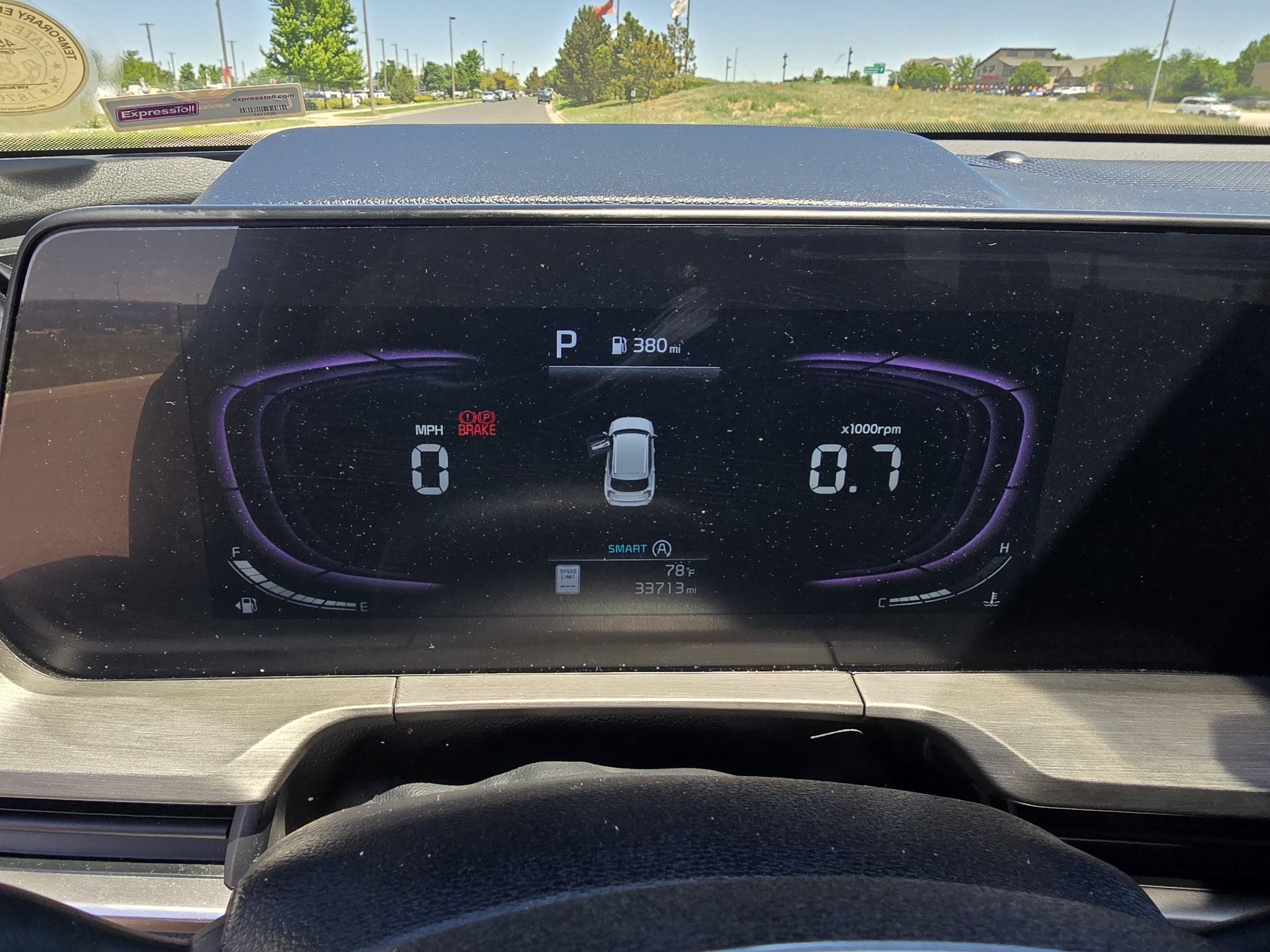 Used 2024 Gravity Gray Kia EX X-Line image 19