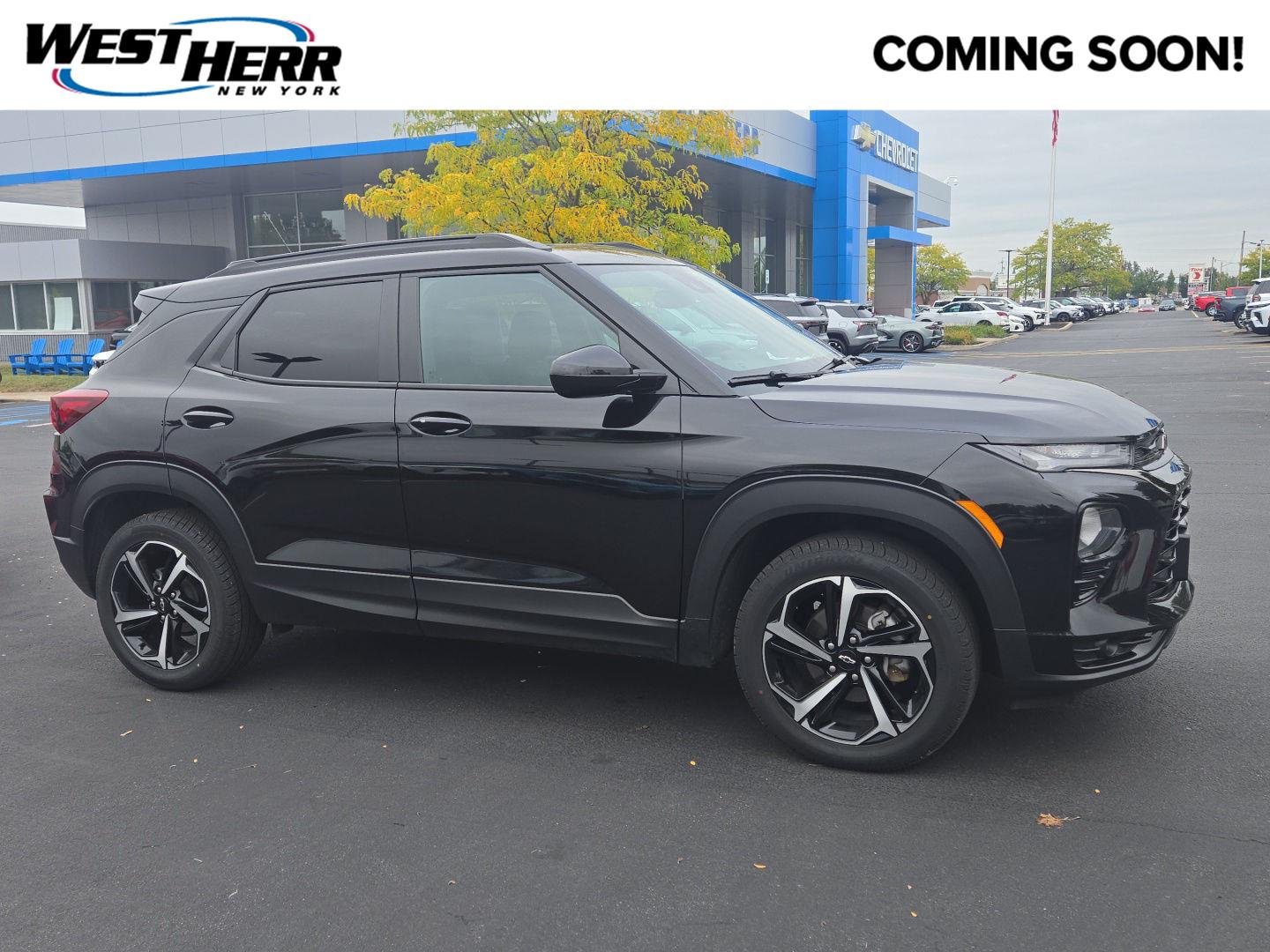 Used 2023 Mosaic Black Metallic Chevrolet RS image 1