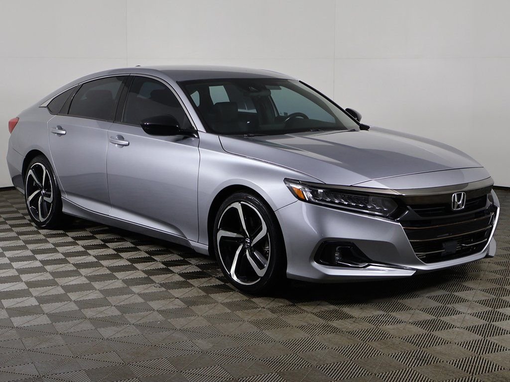 Used 2021 Honda Accord Sport with VIN 1HGCV1F30MA047052 for sale in Cleveland Heights, OH