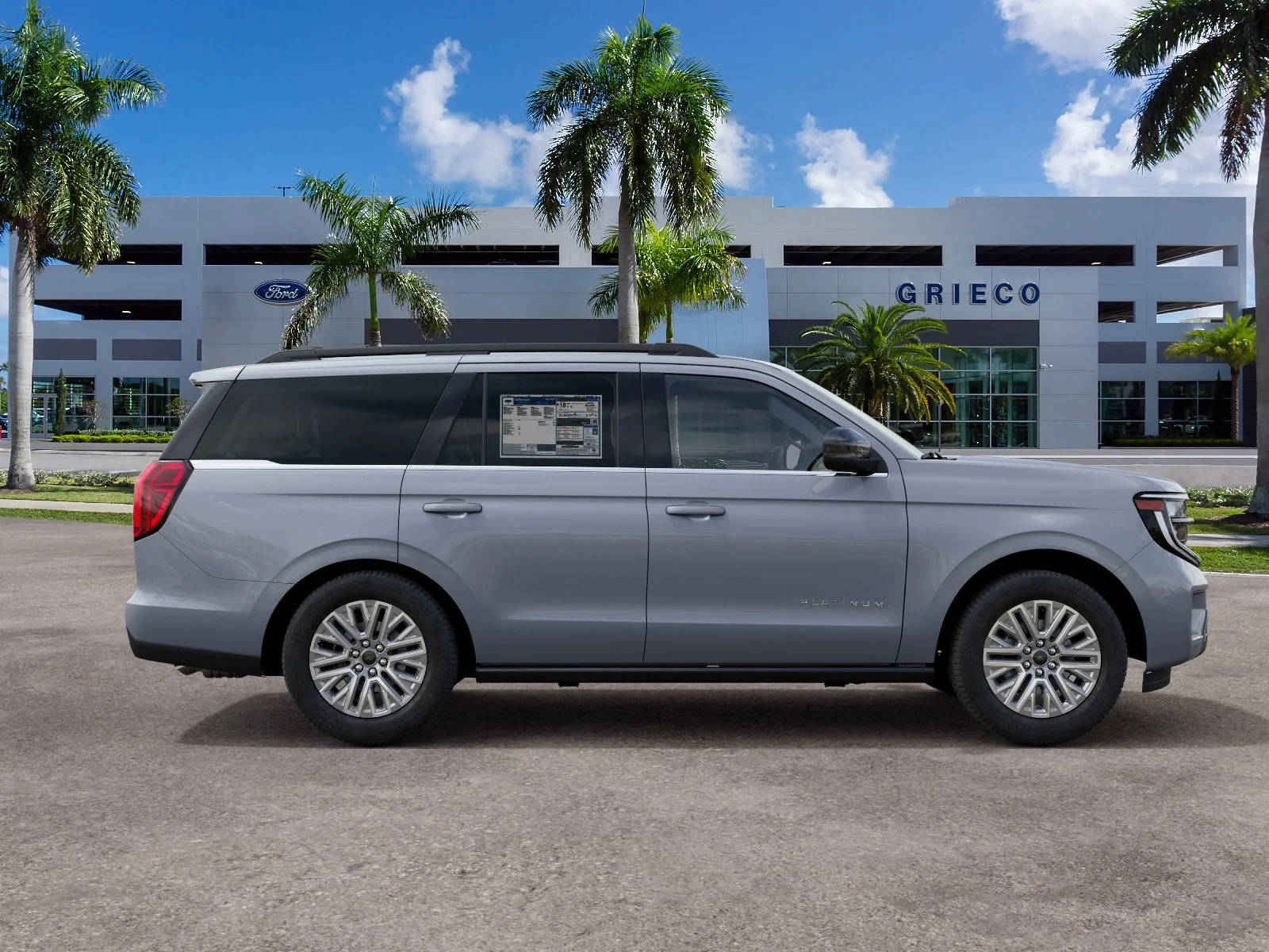 New 2027 Glacier Gray Metallic Tri-Coat Ford Platinum image 28