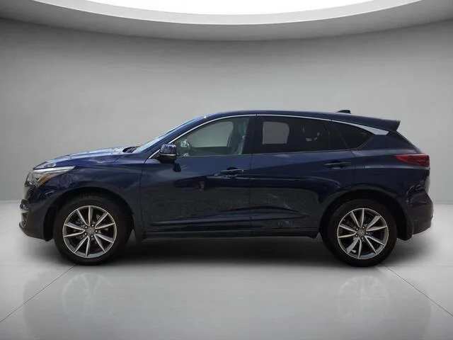 Used 2021 Fathom Blue Pearl Acura w/Technology Package image 2