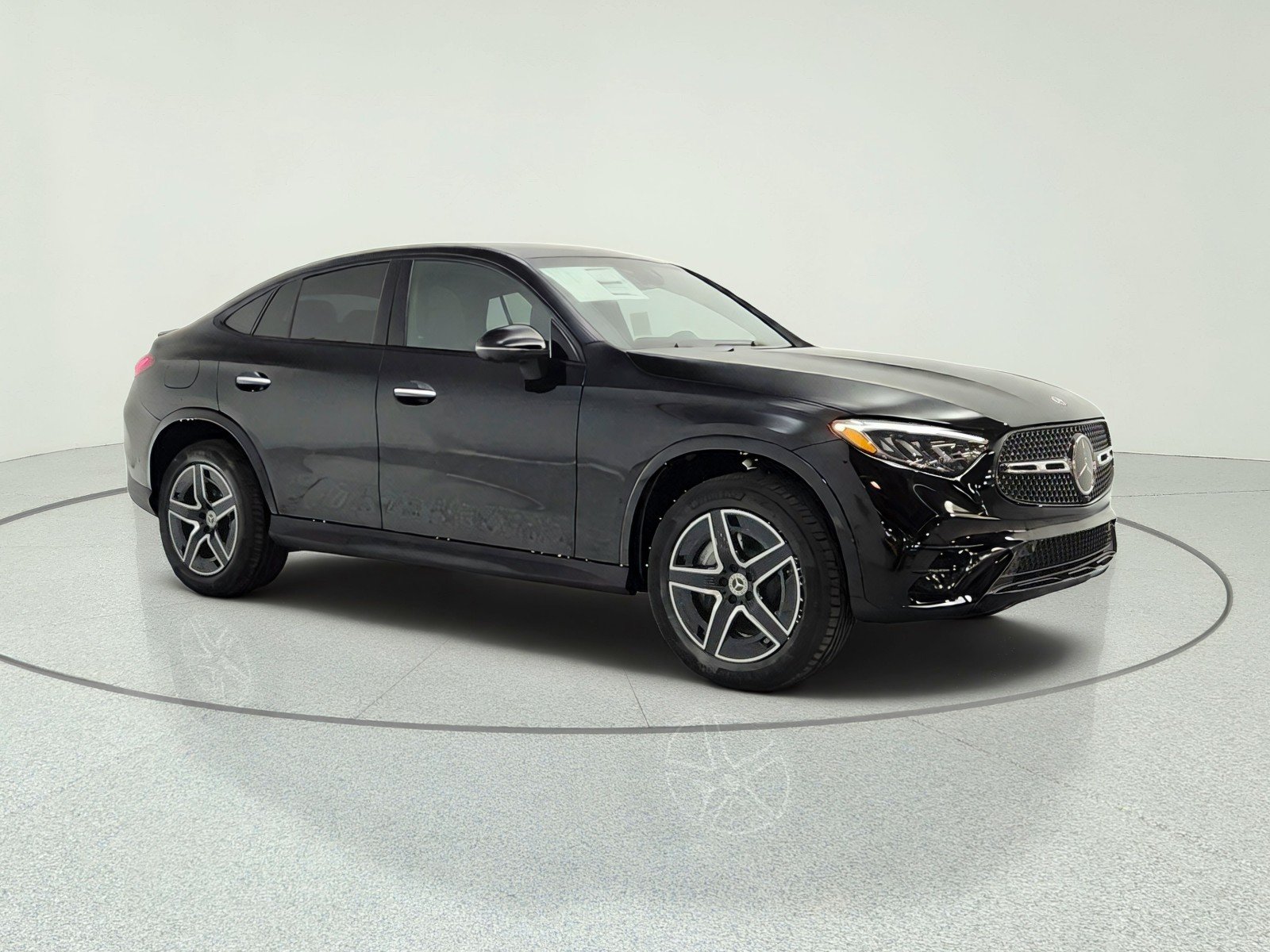 New 2026 Black Mercedes-Benz GLC 300 4MATIC® Coupe image 3