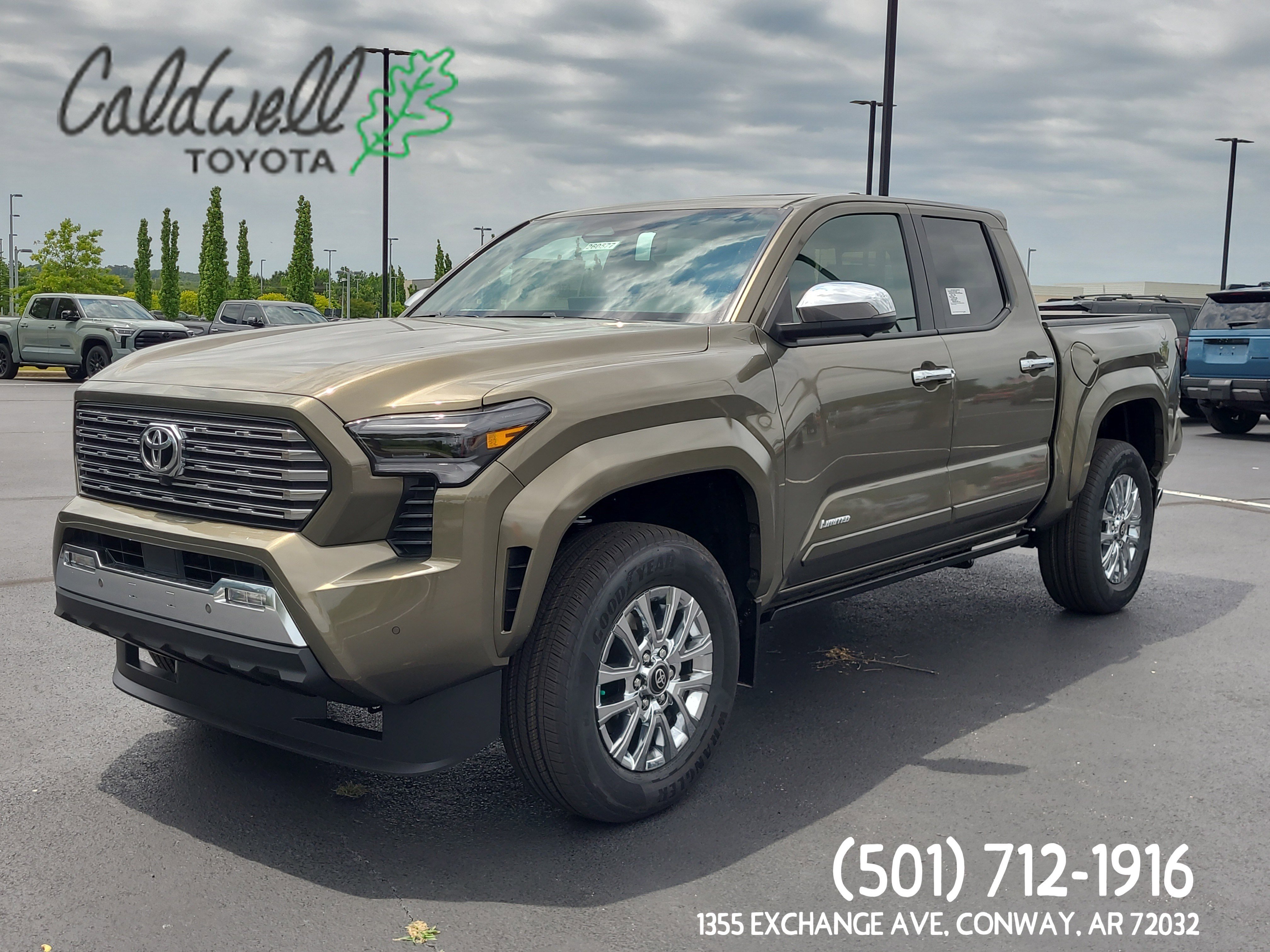 Bronze Oxide 2026 Toyota Tacoma Limited Double Cab 4WD Pickup Truck Four-Wheel Drive