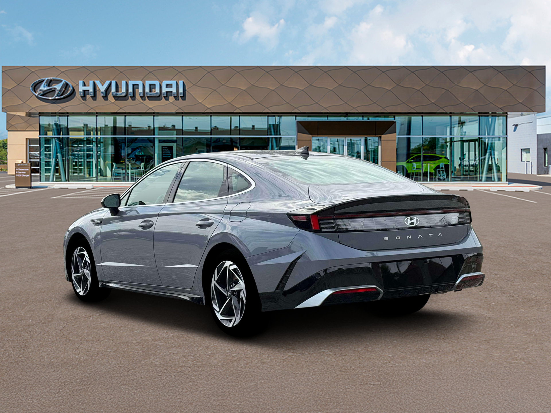 New 2026 Transmission Blue Hyundai SEL Sport image 5