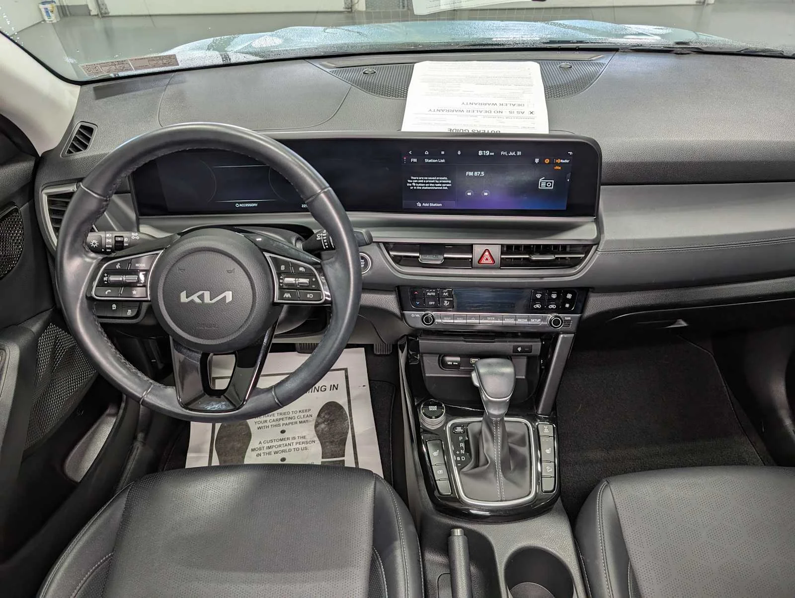 Certified Used 2024 Pluton Blue Kia EX image 18