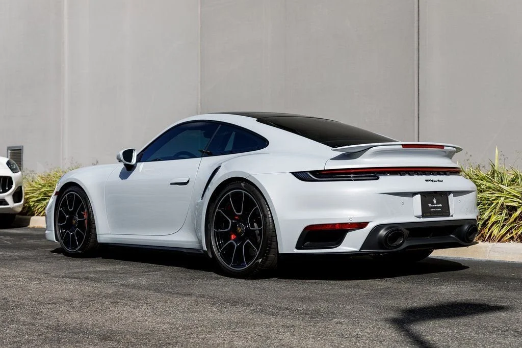 Used 2024 White Porsche Turbo image 3