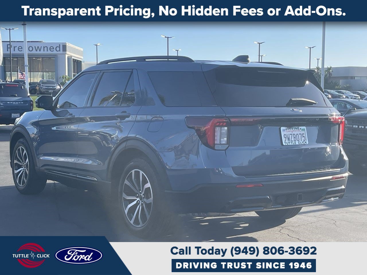 Certified Used 2025 Vapor Blue Ford ST-Line image 13