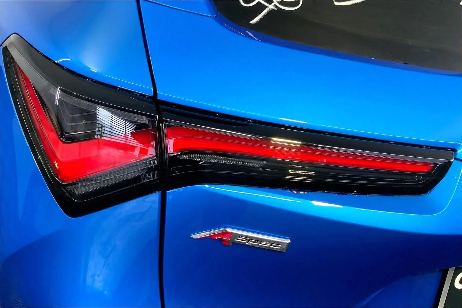 New 2026 Double Apex Blue Pearl II Acura With A-Spec Advance Package image 6
